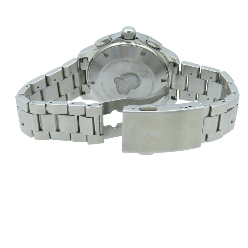 TAG Heuer Aquaracer Chronograph CAP2110 Automatic Watch, Stainless Steel, Bla... - Picture 4 of 7